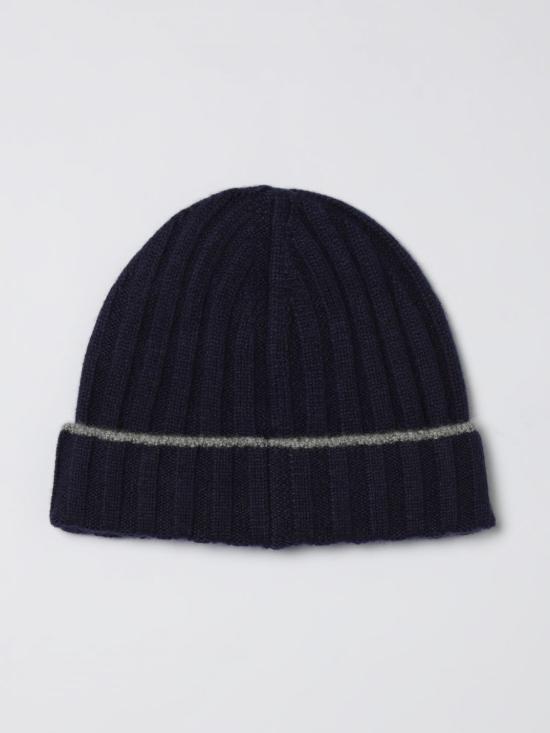 25FW 브루넬로 쿠치넬리 비니 M2240900 CA058 Blue - BRUNELLO CUCINELLI