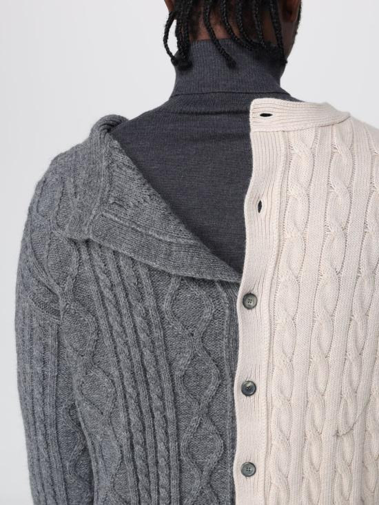 25FW 모스키노 스웨터 09145204 1506 Grey - MOSCHINO