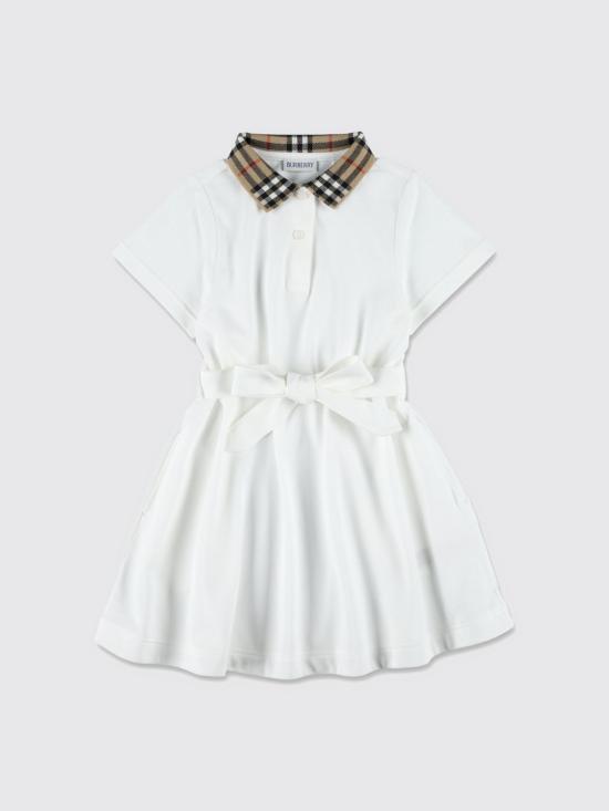 25FW [키즈] 버버리 원피스 8105586 White