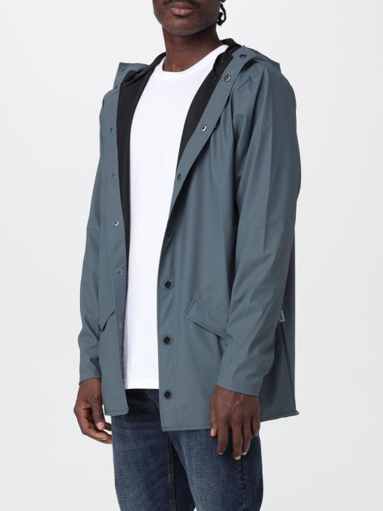 25FW 레인스 자켓 12010 Lagoon Gnawed Blue - RAINS