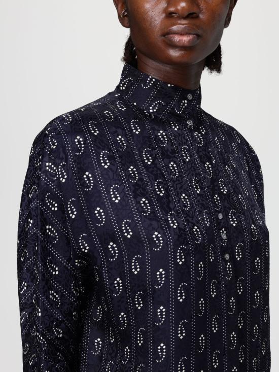 25FW 토리버치 셔츠 176382 476 Blue - TORY BURCH