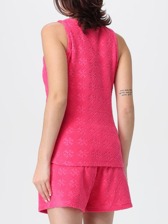 25FW 토리버치 민소매 티셔츠 171029 654 Fuchsia - TORY BURCH