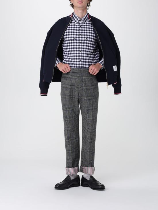25FW 톰브라운 긴팔 티셔츠 MJT545AJ0233 415 Blue - THOM BROWNE