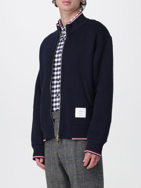 25FW 톰브라운 긴팔 티셔츠 MJT545AJ0233 415 Blue - THOM BROWNE