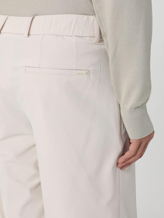 25FW 보스 스트레이트 팬츠 50543578 131 Yellow Cream - BOSS