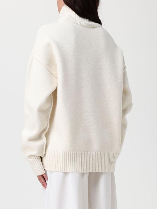 26FW 아미 ADC 터틀넥 스웨터 UKS839018 154 White - AMI