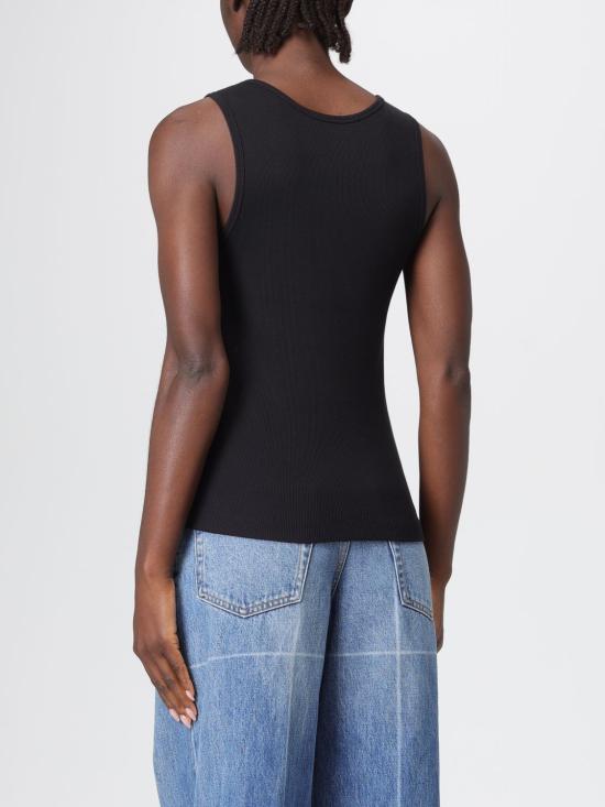 25FW 메종키츠네 베이비 폭스 탱크탑 PW00623KA0033 P199 Black - MAISON KITSUNE