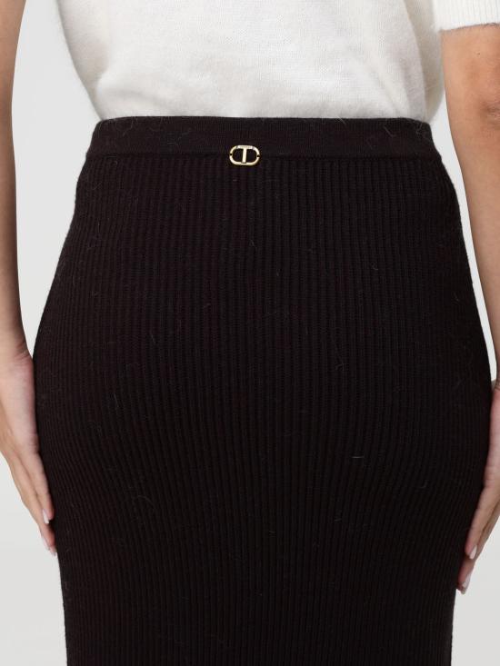 25FW 트윈셋 롱 스커트 252TT3142 11054 Brown - TWINSET