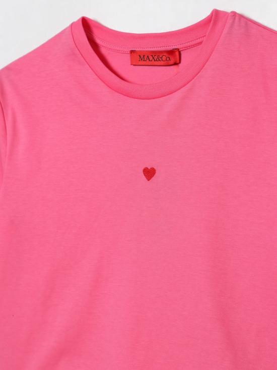25FW [키즈] 막스앤코 티셔츠 MX0198MX057 MX309 Pink - MAX & CO.