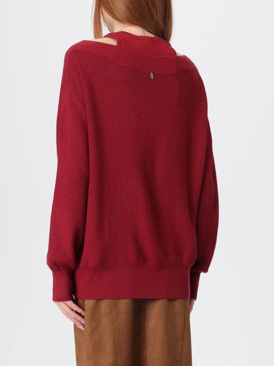 25FW 리우조 스웨터 MF5126MA85Q D6591 Ruby - LIU JO