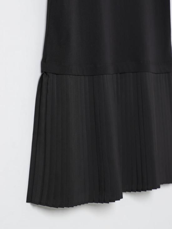 25FW [키즈] MM6 메종마르지엘라 원피스 M60853MM022 M6900 Black - MM6 MAISON MARGIELA