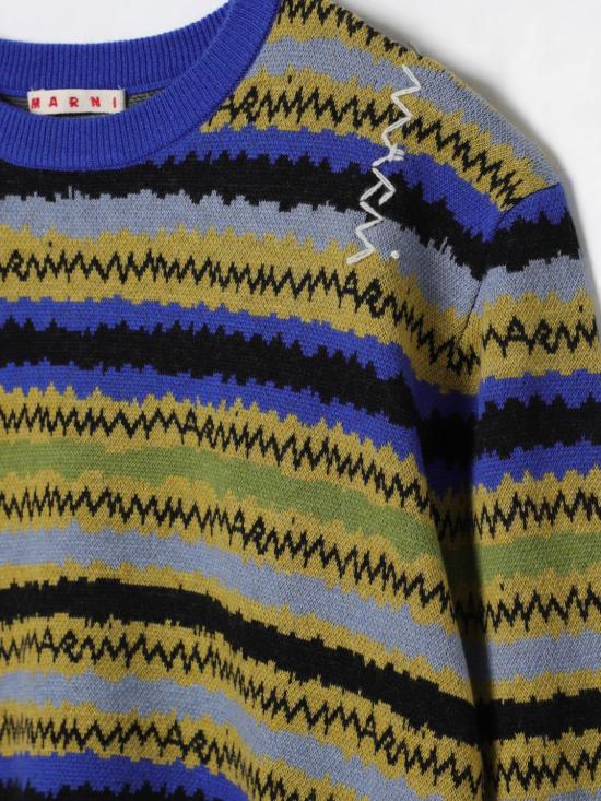25FW [키즈] 마르니 풀오버 M01564M00V2 0M002 Multicolor - MARNI
