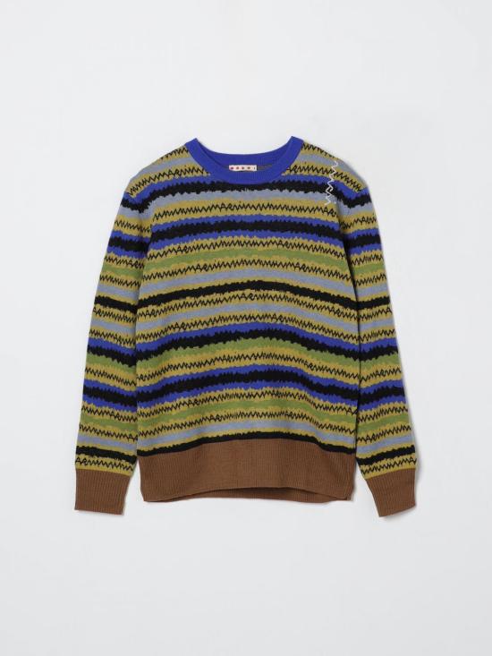 25FW [키즈] 마르니 풀오버 M01564M00V2 0M002 Multicolor