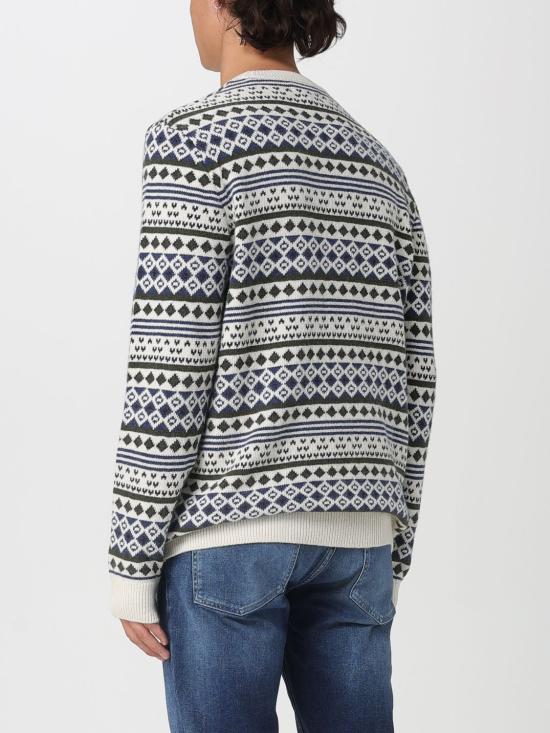 25FW 바버 스웨터 MKN1675 WH32 Beige - BARBOUR