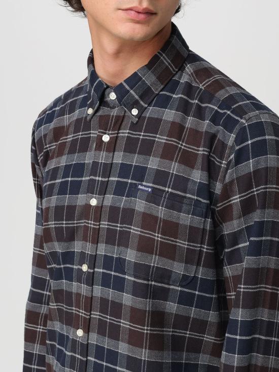 25FW 바버 셔츠 MSH4994 TN38 Brown - BARBOUR