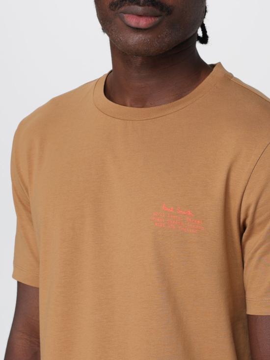 25FW 폴 스미스 반팔 티셔츠 M1R697PTP4929 61 Brown - PAUL SMITH