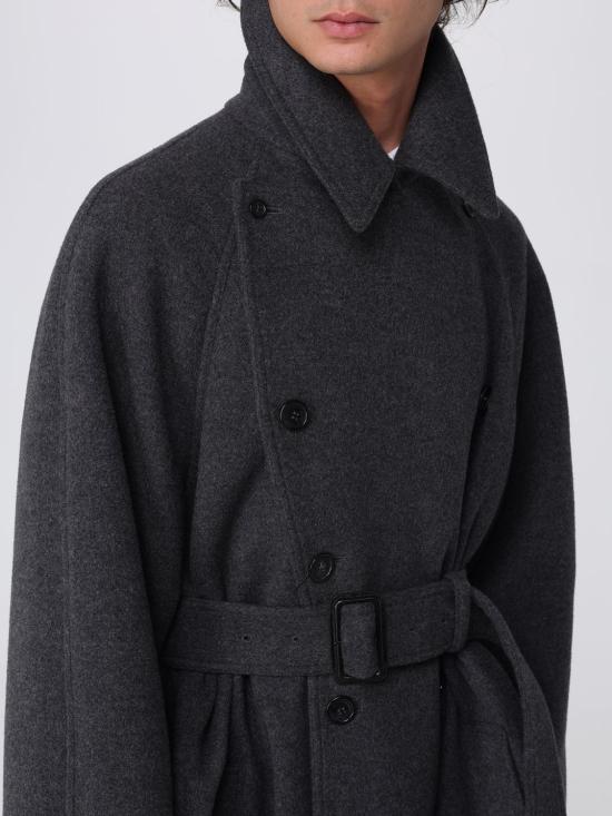 25FW 생로랑 코트 848512Y1M97 1473 Grey - SAINT LAURENT