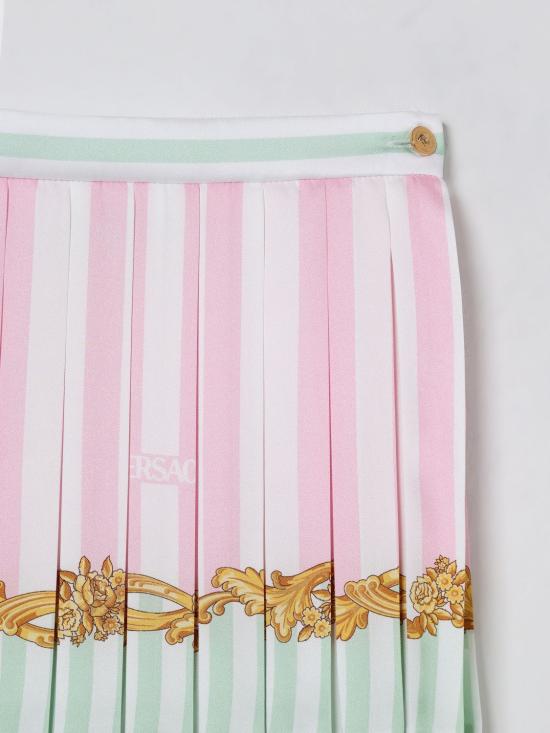 25FW [키즈] 베르사체 스커트 10181291A14830 5PE00 White - VERSACE