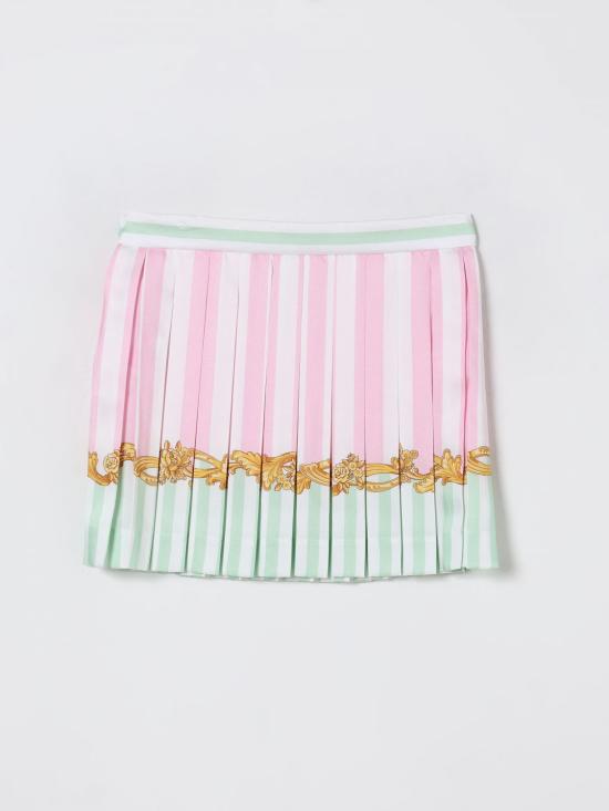 25FW [키즈] 베르사체 스커트 10181291A14830 5PE00 White - VERSACE