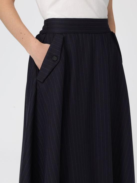 25FW 골든구스 롱 스커트 GWP02343P00209850629 Blue - GOLDEN GOOSE