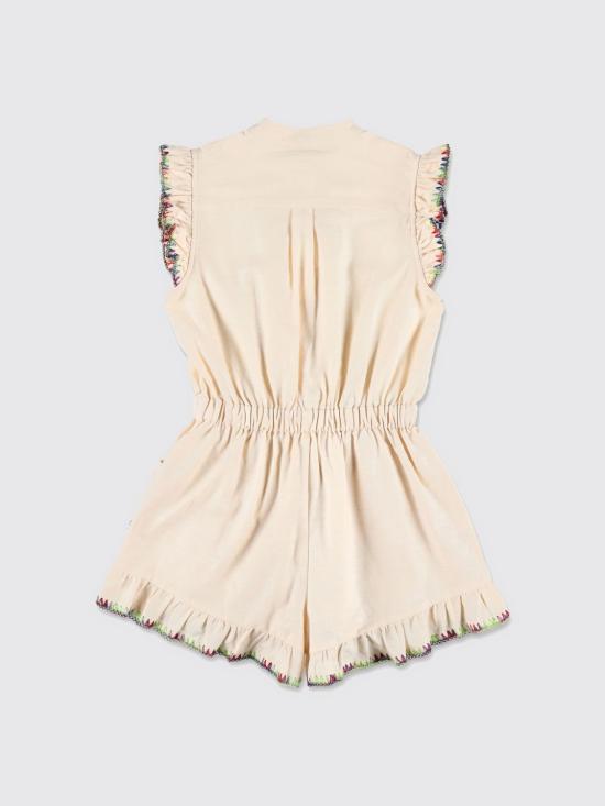 25FW [키즈] 짐머만 트레이닝 웨어 1223YSS252 IVO White - ZIMMERMANN