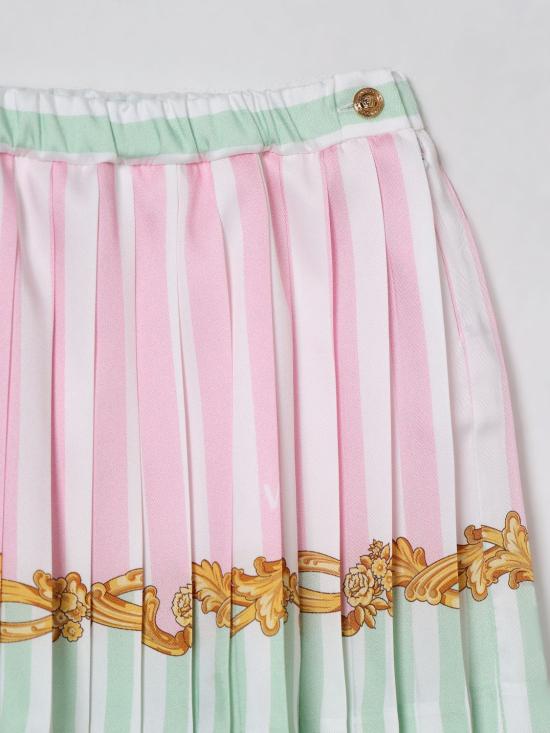 25FW [키즈] 베르사체 스커트 10186091A14830 5PE00 White - VERSACE