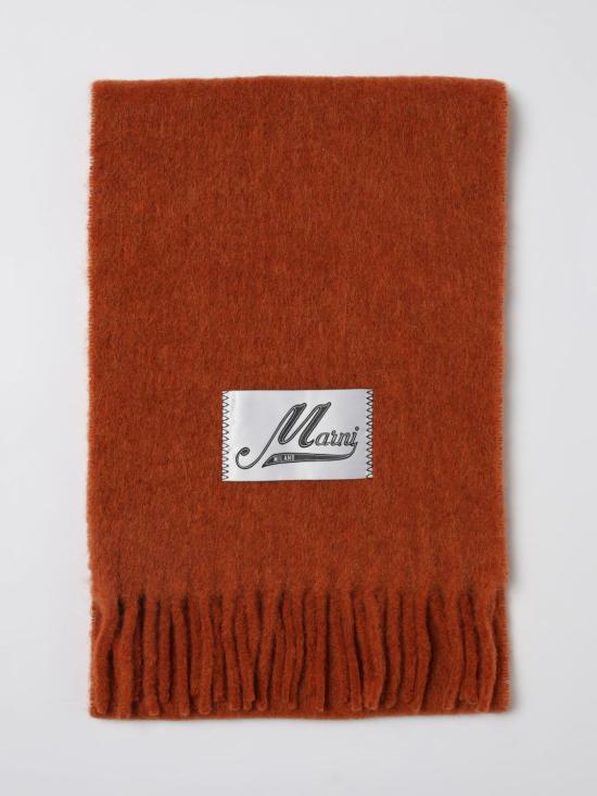 25FW 마르니 머플러/스카프 SCMC0059Y0 UTW918 00M38 Rust