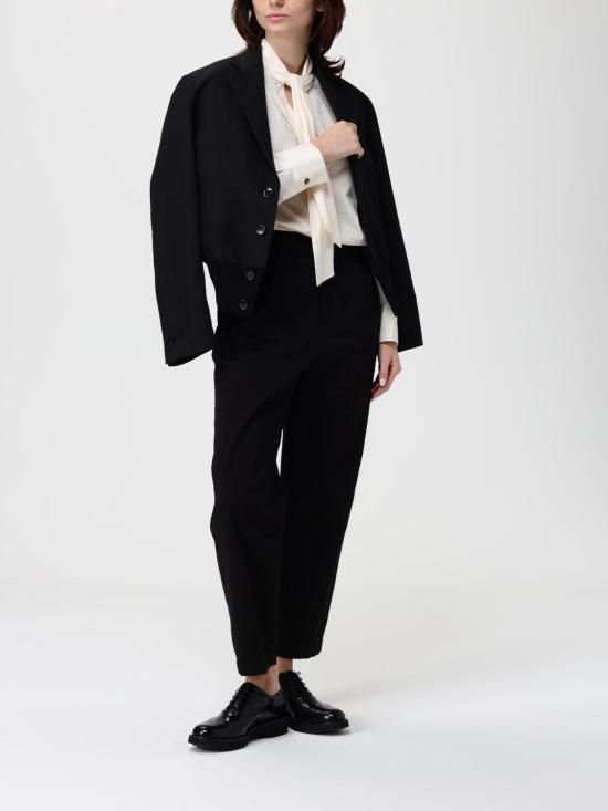 25FW 바레나 스트레이트 팬츠 PAD53502781 TRAVE 590 Black - BARENA