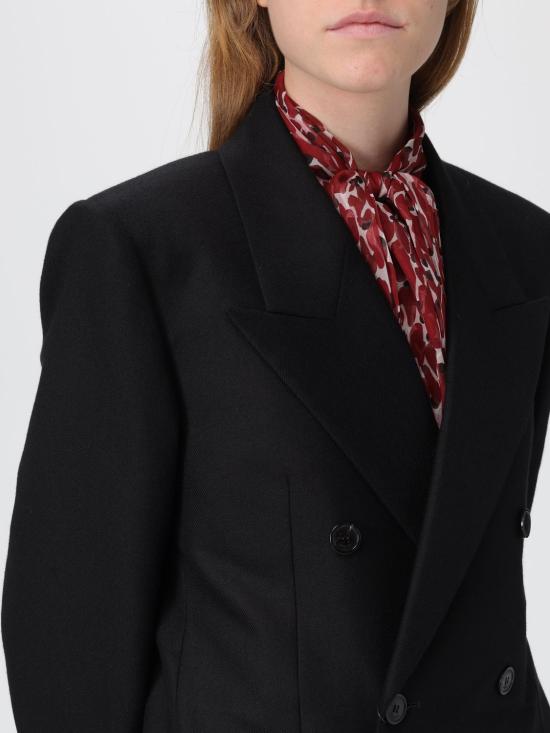 25FW 생로랑 자켓 830671Y2H70 1000 Black - SAINT LAURENT