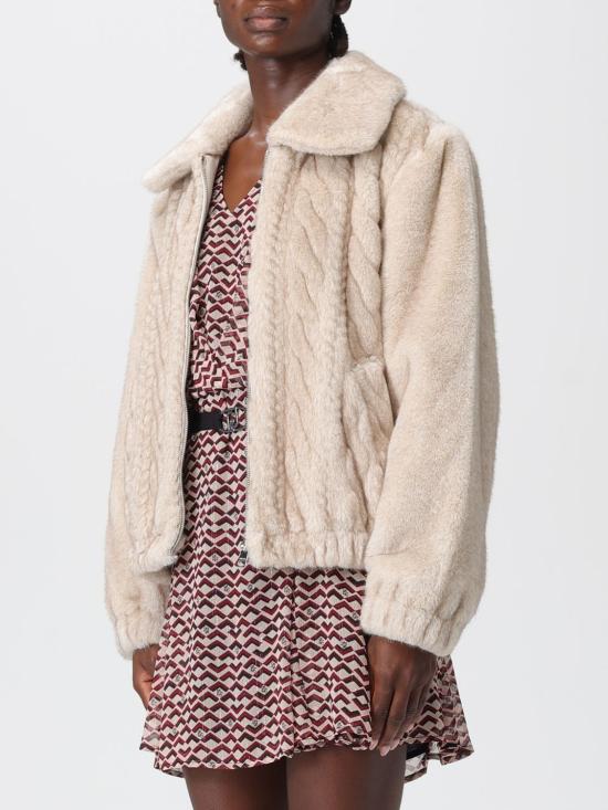 25FW 리우조 코트 MF5094E1044 W9868 Beige - LIU JO