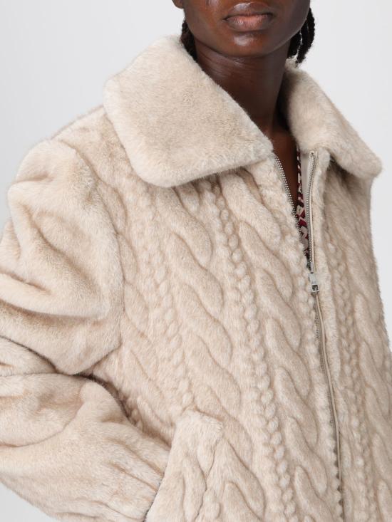 25FW 리우조 코트 MF5094E1044 W9868 Beige - LIU JO