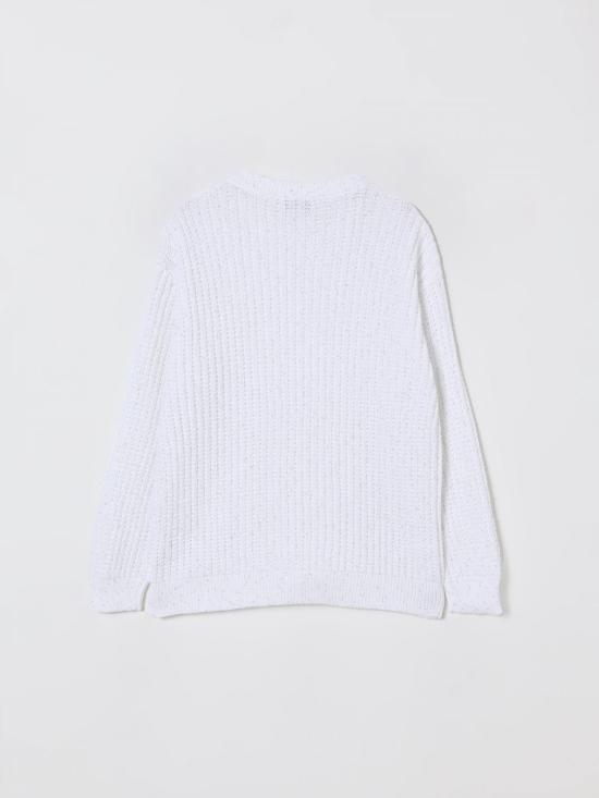 25FW [키즈] 브루넬로 쿠치넬리 풀오버 BDVM78100 CJ159 White - BRUNELLO CUCINELLI