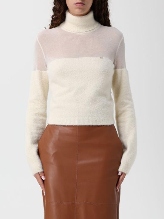 25FW 엘리자베타프랜치 터틀넥 MK54T DZ9 White