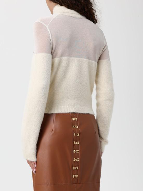 25FW 엘리자베타프랜치 터틀넥 MK54T DZ9 White - ELISABETTA FRANCHI