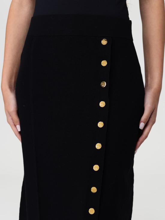 25FW 엘리자베타프랜치 롱 스커트 GK22S 110 Black - ELISABETTA FRANCHI