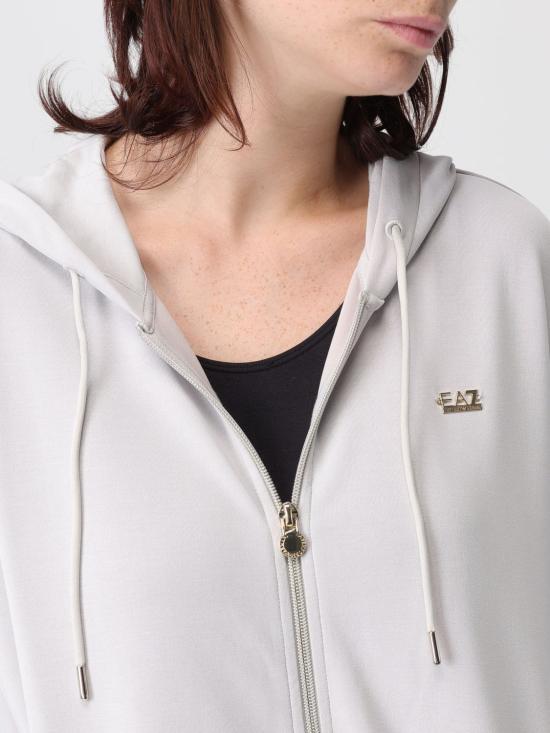 25FW 엠포리오 아르마니 후드 티셔츠 7W000192 AF12643 U9001 Ice - EMPORIO ARMANI