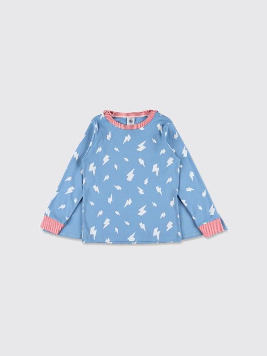 25FW [키즈] 쁘띠바또 캐주얼 세트 A0EM1 01 Blue - PETIT BATEAU