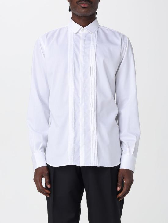 25FW 칼라거펠트 셔츠 605020 592699 100 White