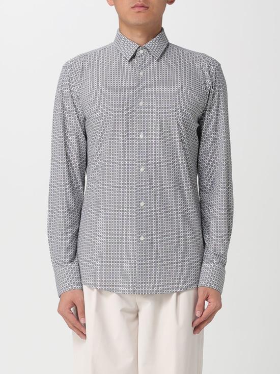 25FW 보스 긴팔 셔츠 50550038 342 Green