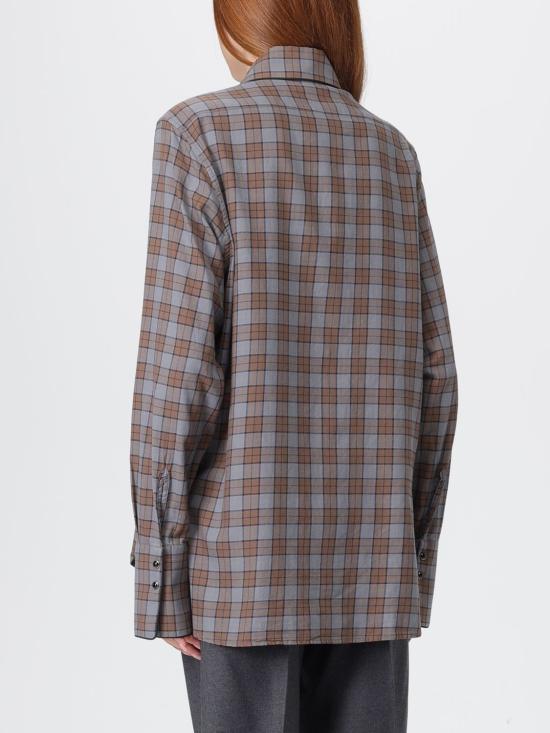 25FW 바레나 블라우스 CAD53322793 RIFUGO 275 Brown - BARENA