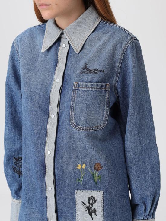 25FW 마르니 셔츠 CAJD0656X1USCY23 00B52 Blue - MARNI