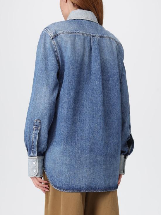 25FW 마르니 셔츠 CAJD0656X1USCY23 00B52 Blue - MARNI