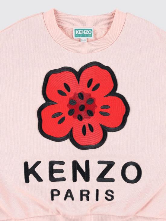 25FW [키즈] 겐조 풀오버 K61378 47H Pink - KENZO