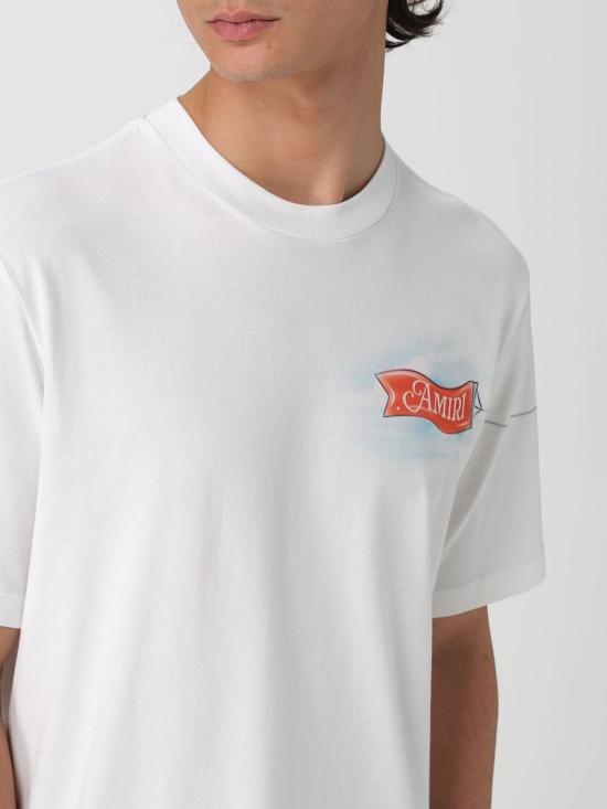 25FW 아미리 반팔 티셔츠 AMJYTE1220 127 Ivory - AMIRI