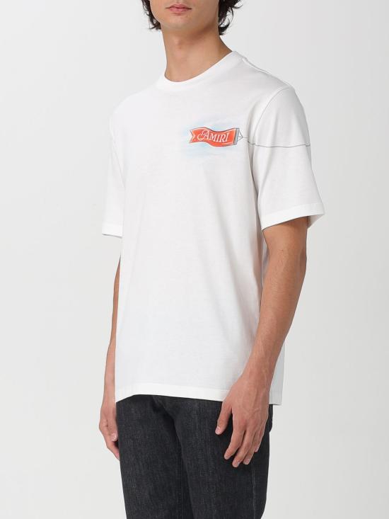 25FW 아미리 반팔 티셔츠 AMJYTE1220 127 Ivory - AMIRI