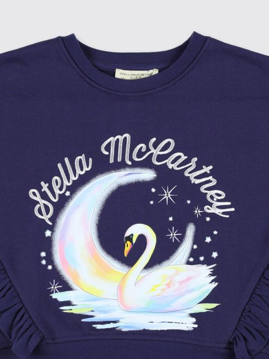 25FW [키즈] 스텔라 맥카트니 풀오버 TX4D00Z3059 667 Blue - STELLA MCCARTNEY