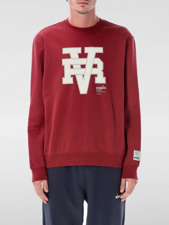 25FW 디아도라 헤리티지 긴팔 티셔츠 502182253 55286 Burgundy