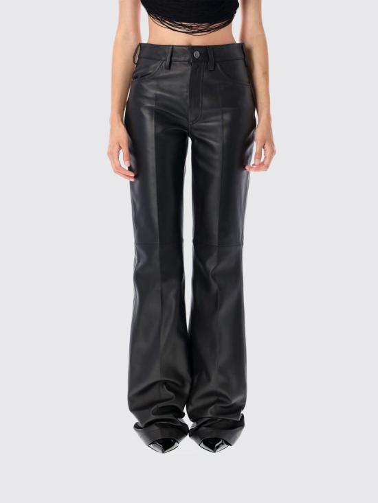 25FW 디 아티코 스트레이트 팬츠 WCP00273LBT128AA 100 Black