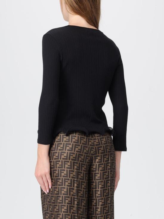 25FW 펜디 스웨터 FS9741AVFE F0GME Black - FENDI