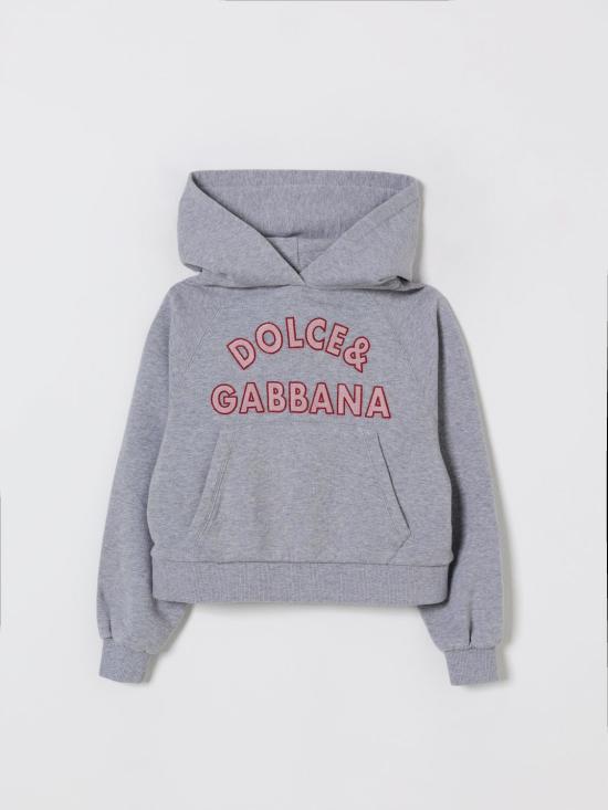 25FW [키즈] 돌체앤가바나 풀오버 L5JWBYG7PDU S8290 Grey